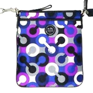 Coach Alex Multi-colored OP Art Bag
